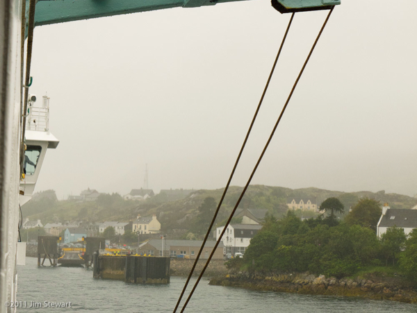 Arriving in Tarbert, Harris