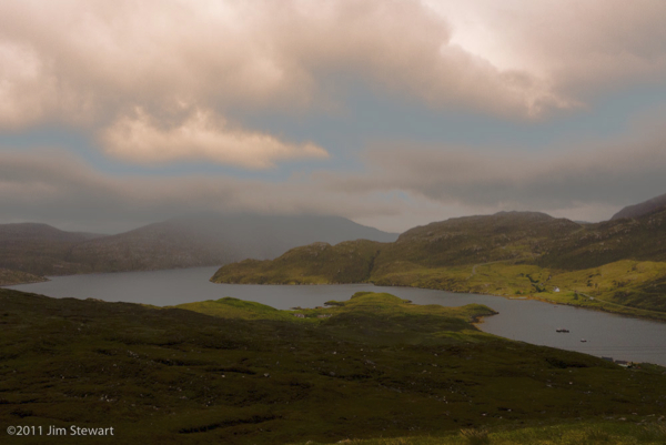 Loch Seaforth, Lewis, from the Harris road