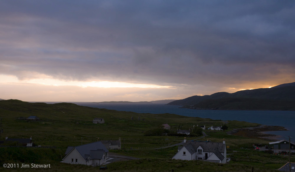 Evening light at Ardhasaig