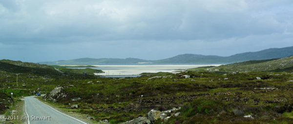 Approaching Luskentyre