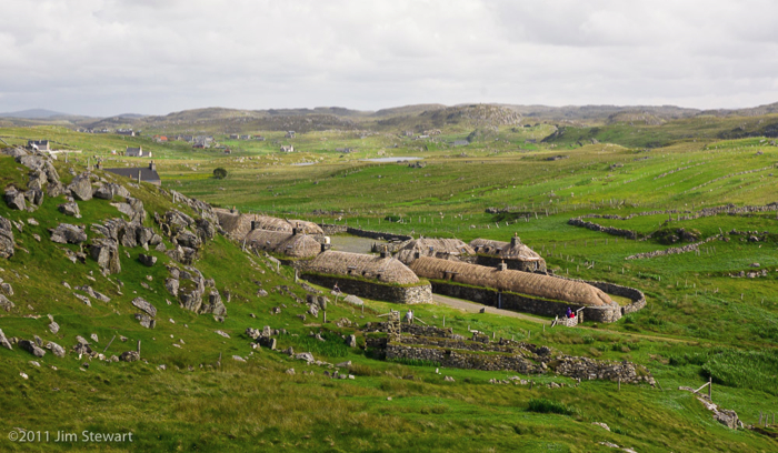 Gearrannan Village from up the hill